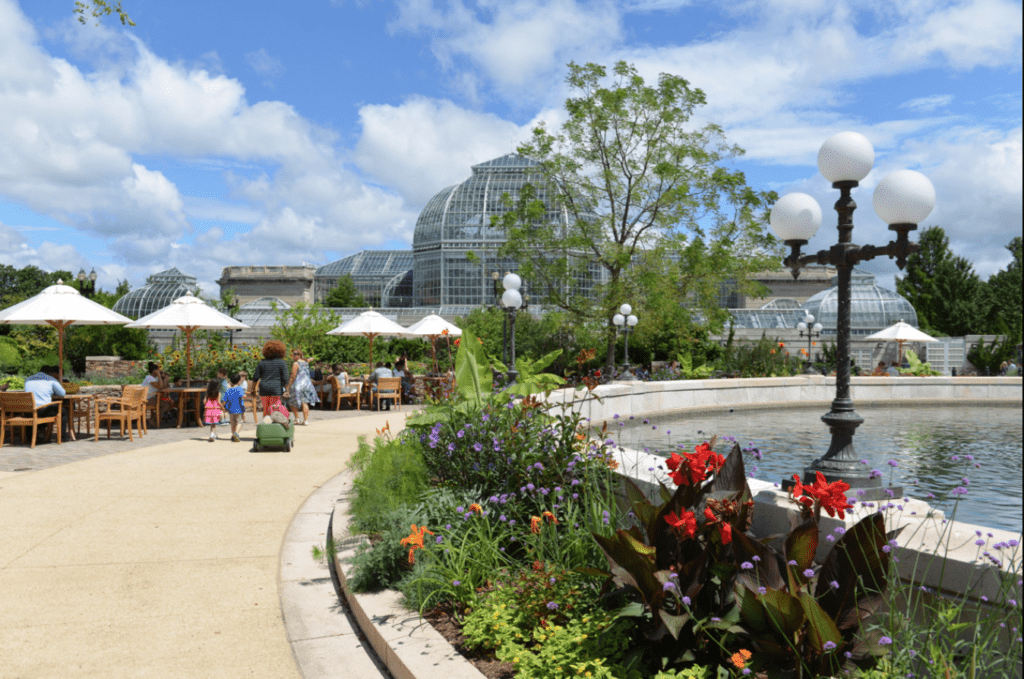 Bartholdi Park Washington study spot