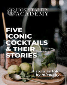Ebook: Five iconic cocktails and their stories